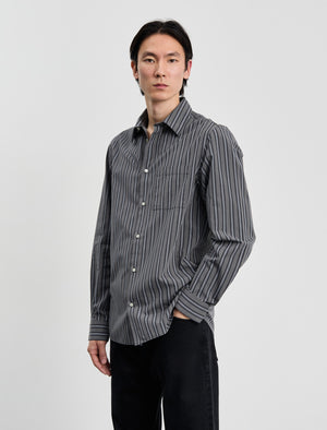 ANOTHER Shirt 3.0, Charcoal Stripe