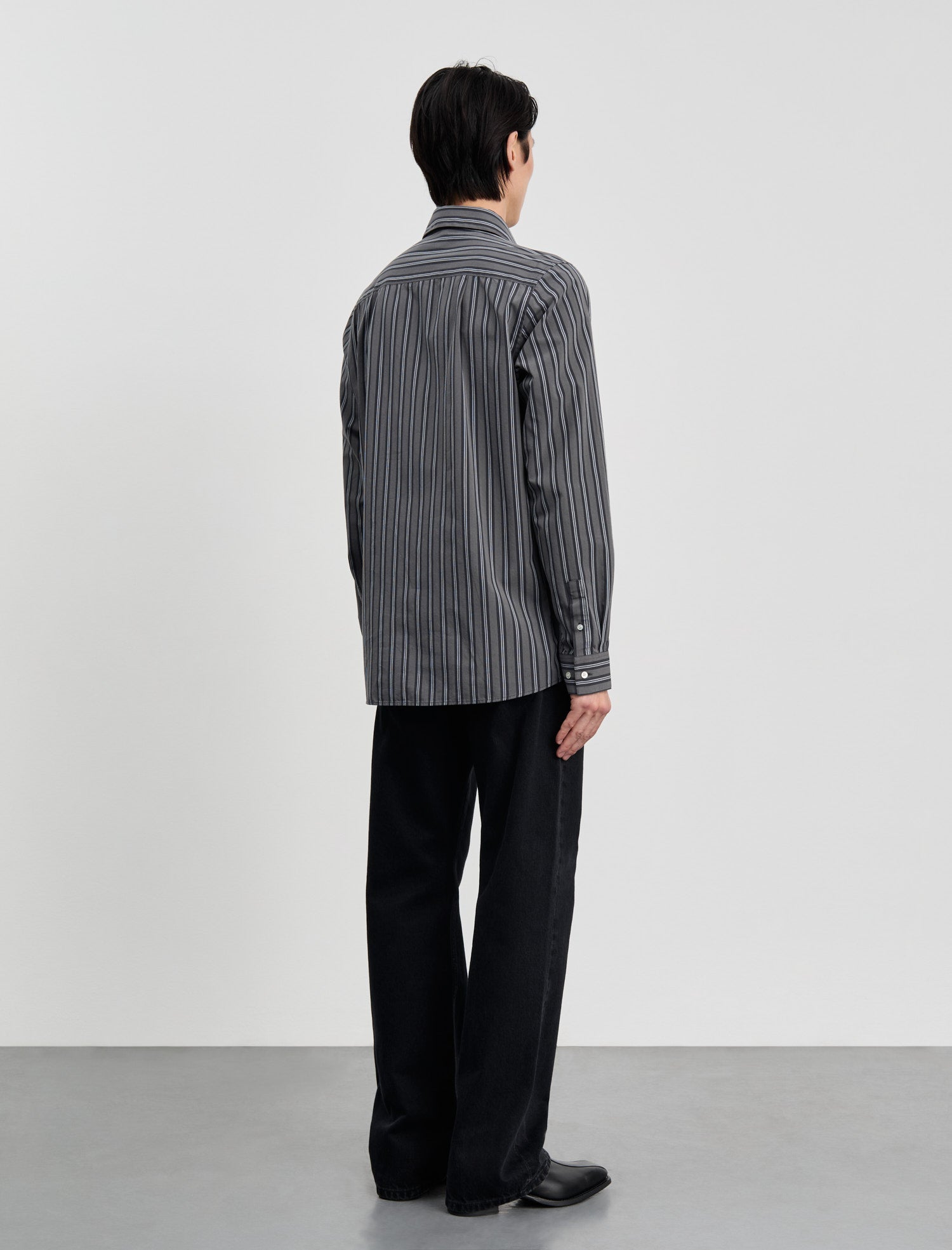 ANOTHER Shirt 3.0, Charcoal Stripe