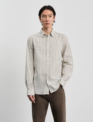 ANOTHER Shirt 3.0, Small Green Stripe