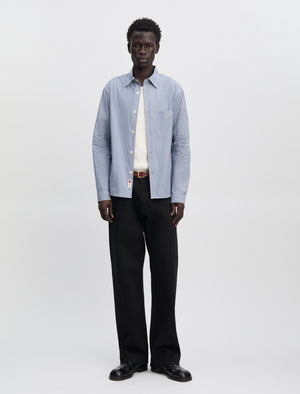ANOTHER Shirt 4.0 JPN, Blue/White Stripe - ANOTHER ASPECT