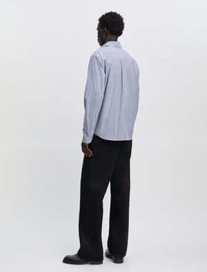 ANOTHER Shirt 4.0 JPN, Blue/White Stripe - ANOTHER ASPECT