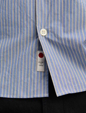 ANOTHER Shirt 4.0 JPN, Blue/White Stripe - ANOTHER ASPECT