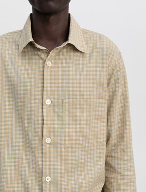 ANOTHER Shirt 4.0 JPN, Green/Ecru Check - ANOTHER ASPECT
