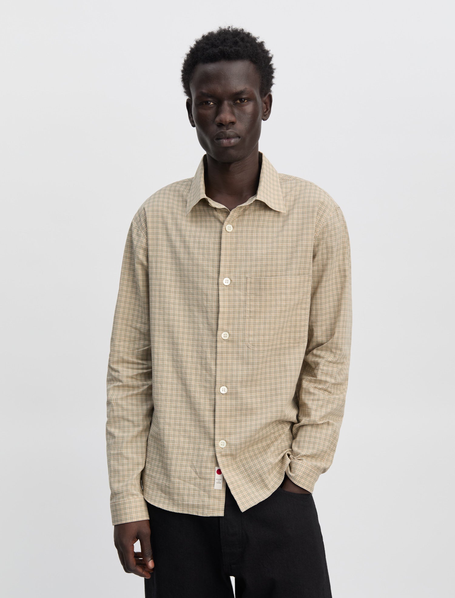 ANOTHER Shirt 4.0 JPN, Green/Ecru Check - ANOTHER ASPECT