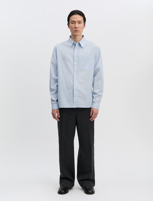 トップス ANOTHER OFFICE Brief Stripe S/S CHAR 01 ANOTHER Shirt 4.0, Office Stripe - ANOTHER ASPECT