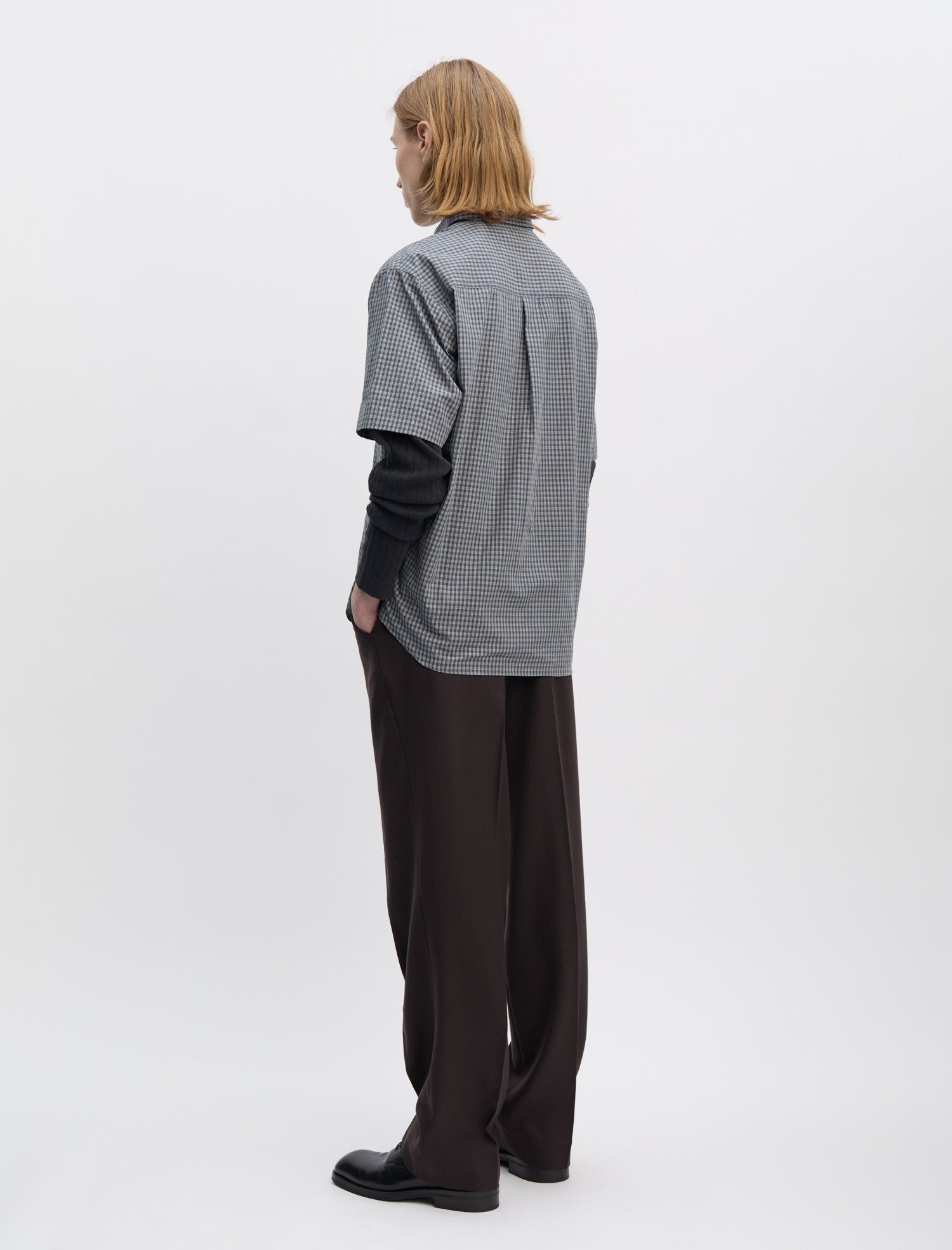ANOTHER Shirt 4.1 JPN, Blue Check - ANOTHER ASPECT