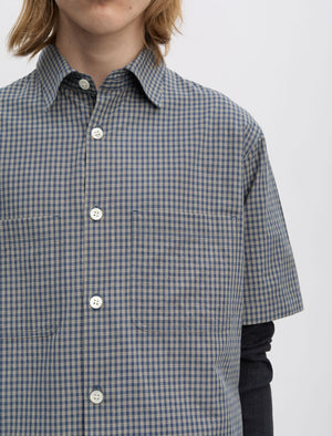 ANOTHER Shirt 4.1 JPN, Blue Check - ANOTHER ASPECT