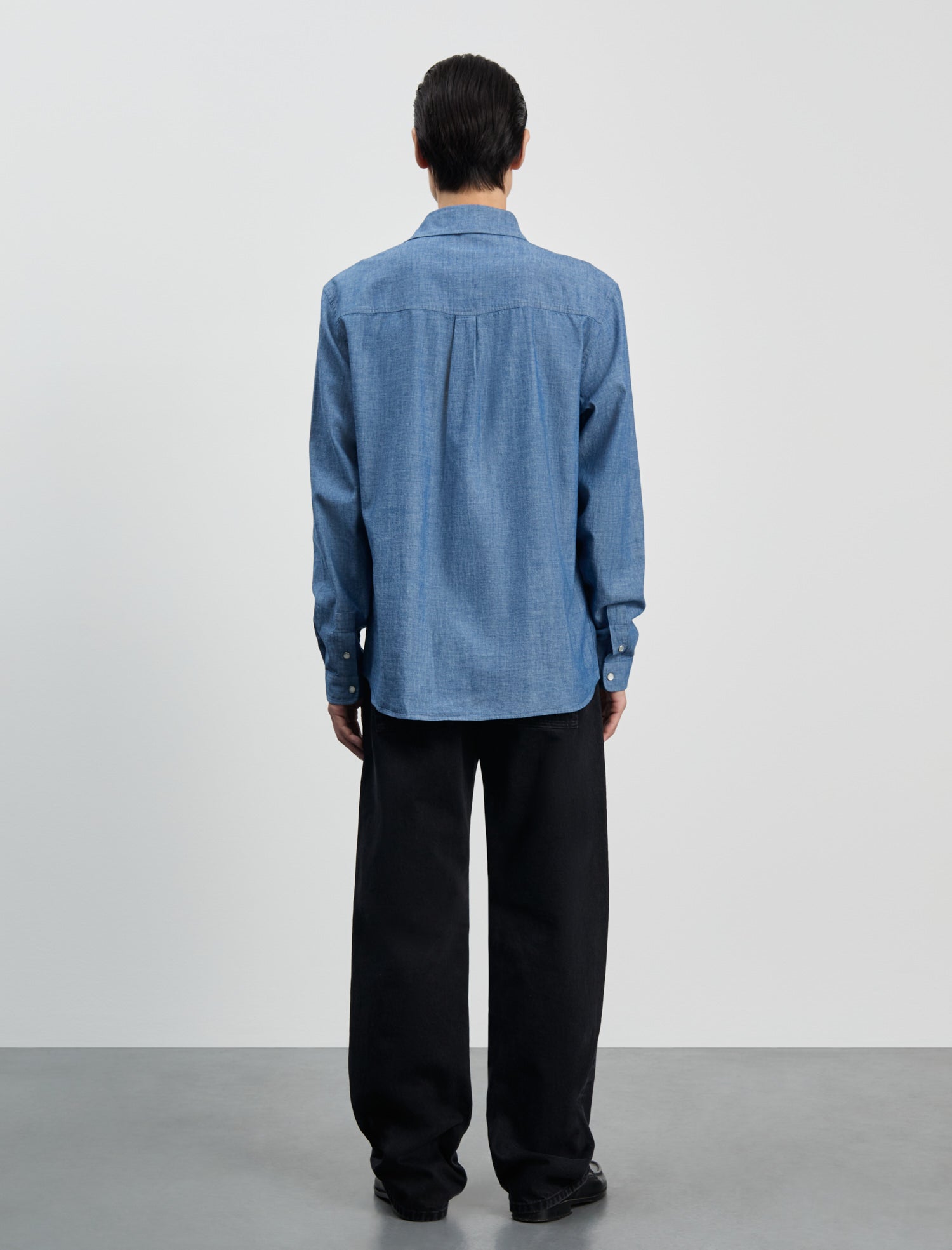 ANOTHER Shirt 5.0, Blue Chambray