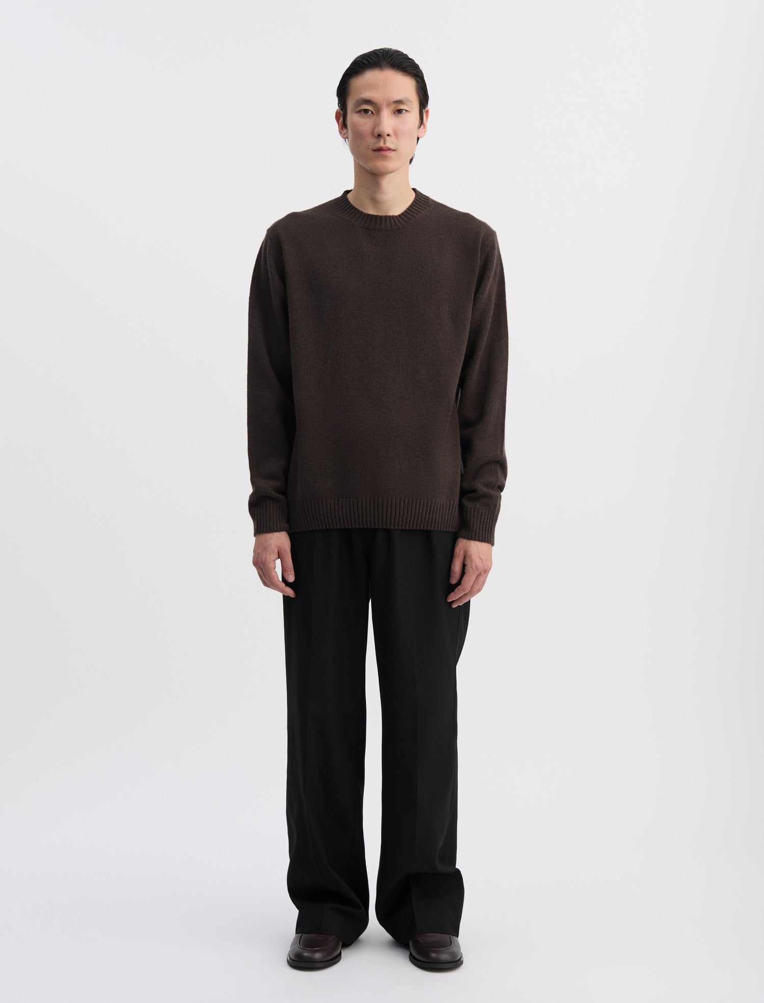 k*k様 ANOTHER Sweater 5.0, Brown Melange ANOTHER Sweater 5.0, Brown - ANOTHER ASPECT