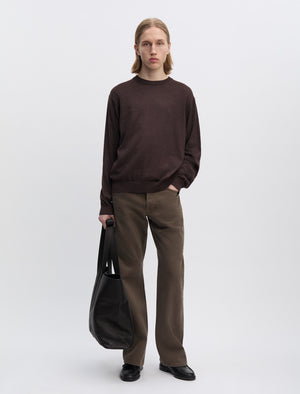 ANOTHER Sweater 5.0, Brown Melange - ANOTHER ASPECT