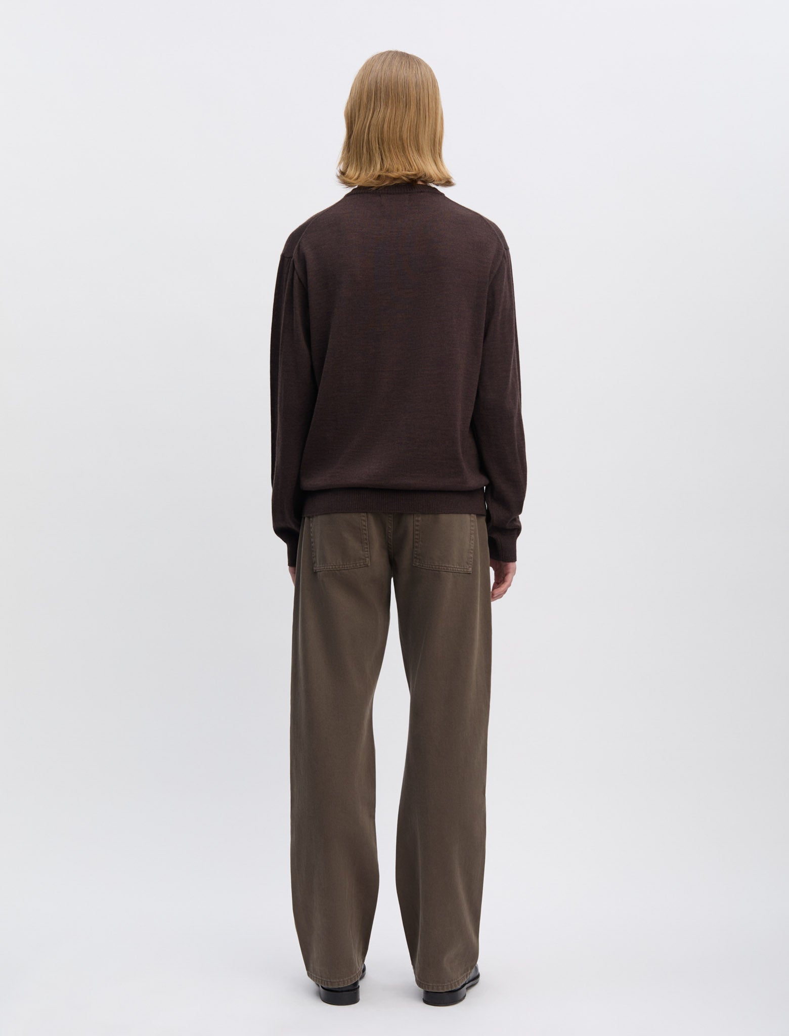 ANOTHER Sweater 5.0, Brown Melange - ANOTHER ASPECT