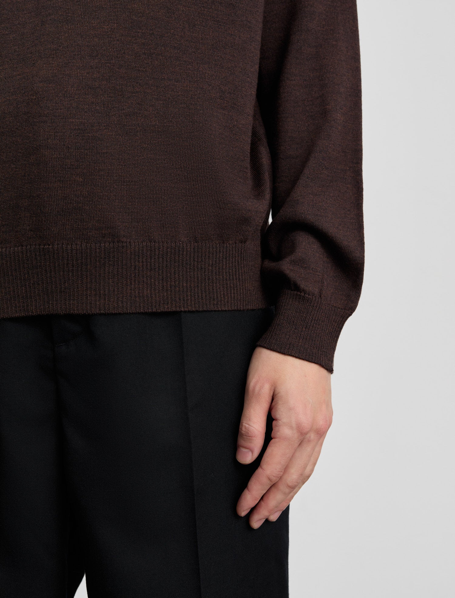 ANOTHER Sweater 5.0, Brown Melange