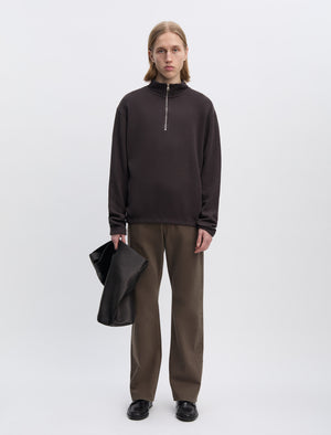 【新品未使用】ANOTHER ASPECT 26SS sweater ANOTHER Sweatshirt 2.0, Dark Brown - ANOTHER ASPECT