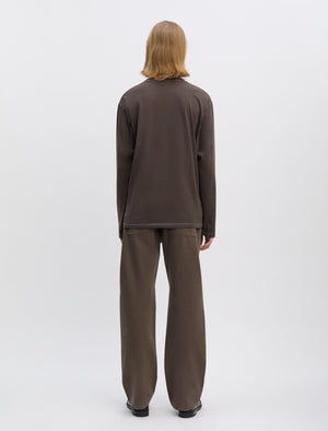 ANOTHER T-Shirt 3.0, Brown/Navy - ANOTHER ASPECT