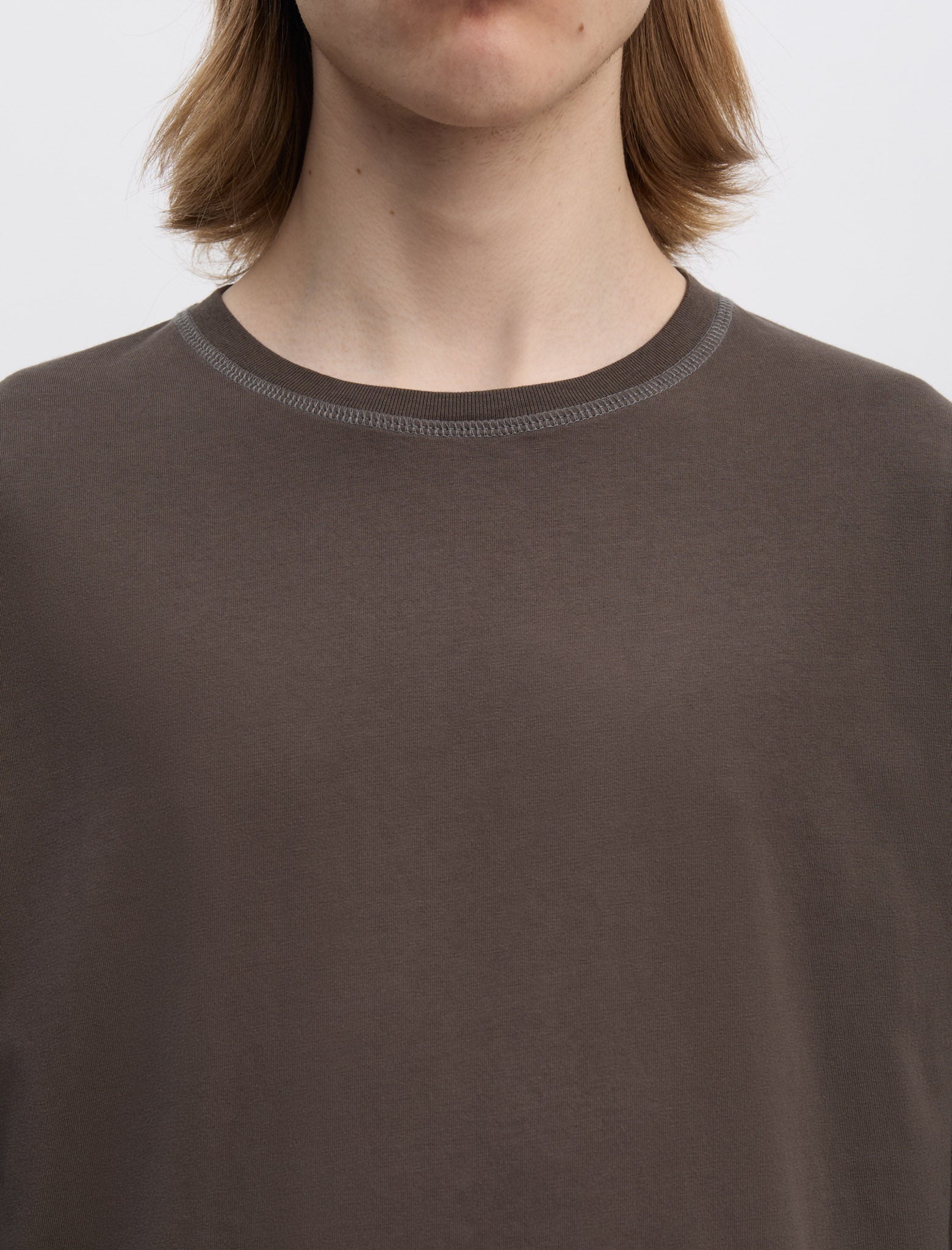 ANOTHER T-Shirt 3.0, Brown/Navy - ANOTHER ASPECT