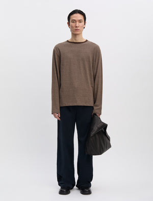 ANOTHER T-Shirt 3.0 JPN, Brown Stripe - ANOTHER ASPECT