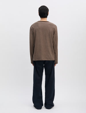 ANOTHER T-Shirt 3.0 JPN, Brown Stripe - ANOTHER ASPECT