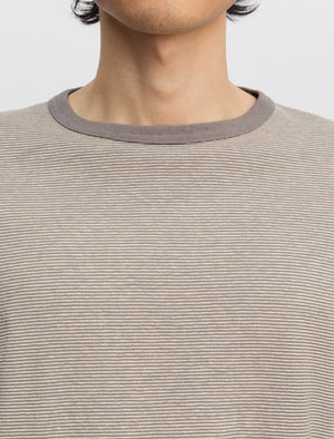 ANOTHER T-Shirt 3.0 JPN, Grey Stripe - ANOTHER ASPECT