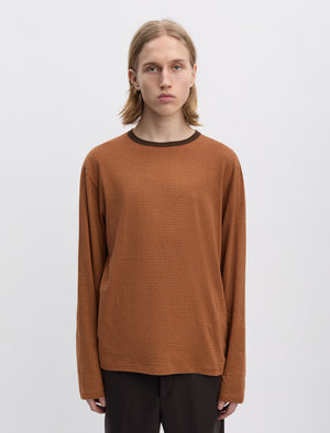 ANOTHER T-Shirt 3.0 JPN, Rust Stripe - ANOTHER ASPECT