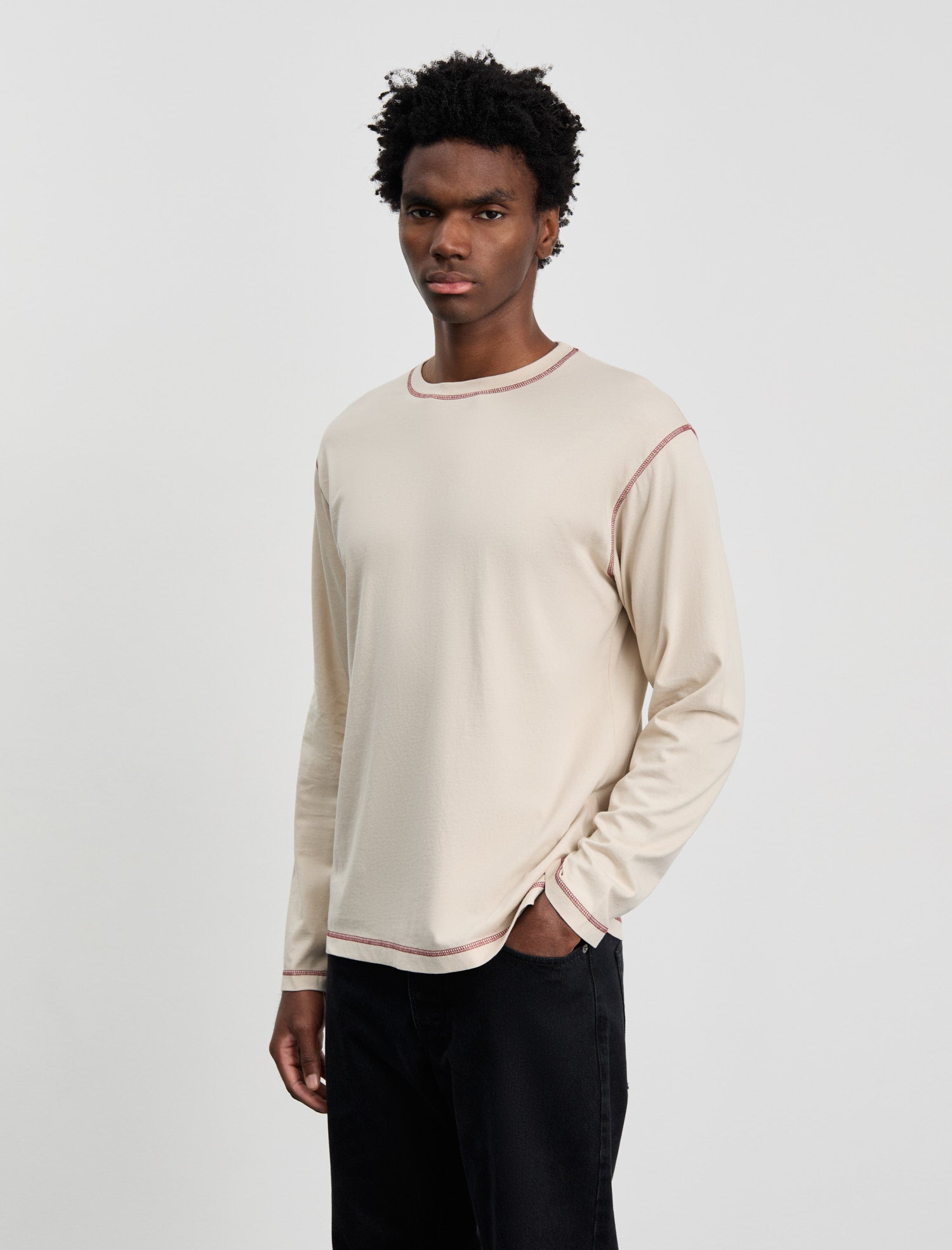 ANOTHER T-Shirt 3.0, Grey/Burnt Red