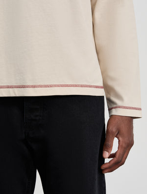 ANOTHER T-Shirt 3.0, Grey/Burnt Red