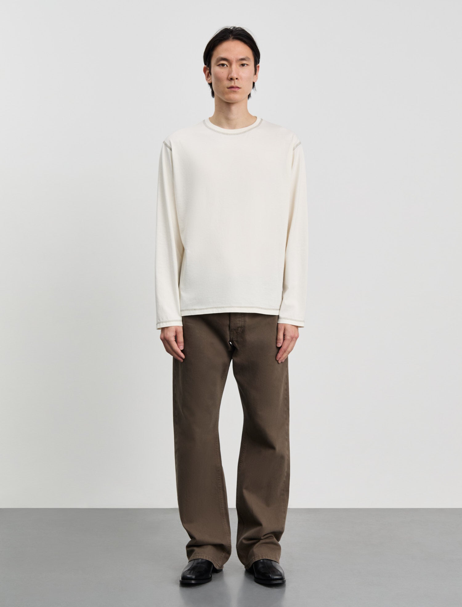 ANOTHER T-Shirt 3.0, White/Brown