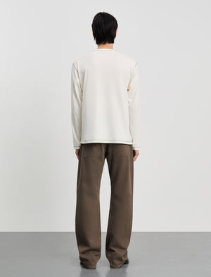 ANOTHER T-Shirt 3.0, White/Brown