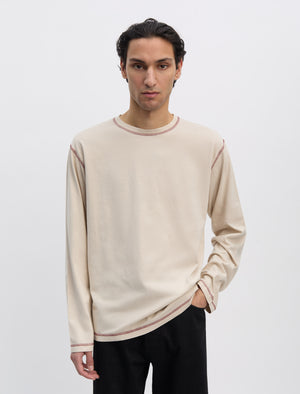 ANOTHER T-Shirt 3.0, Grey/Burnt Red - ANOTHER ASPECT