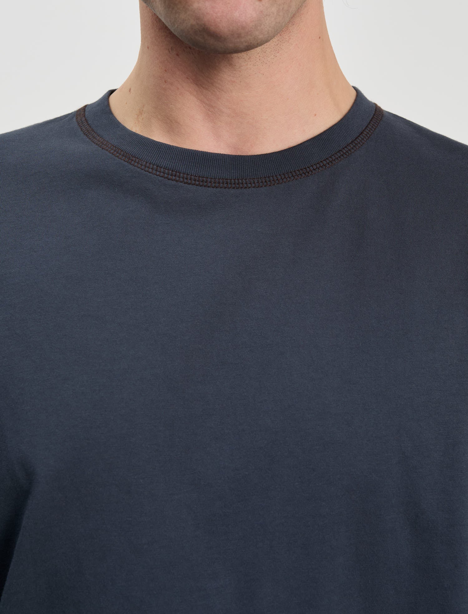 ANOTHER T-Shirt 3.0, Navy/Brown