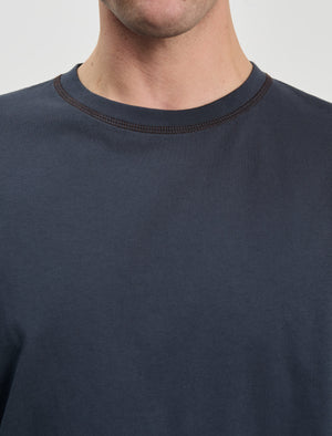 ANOTHER T-Shirt 3.0, Navy/Brown