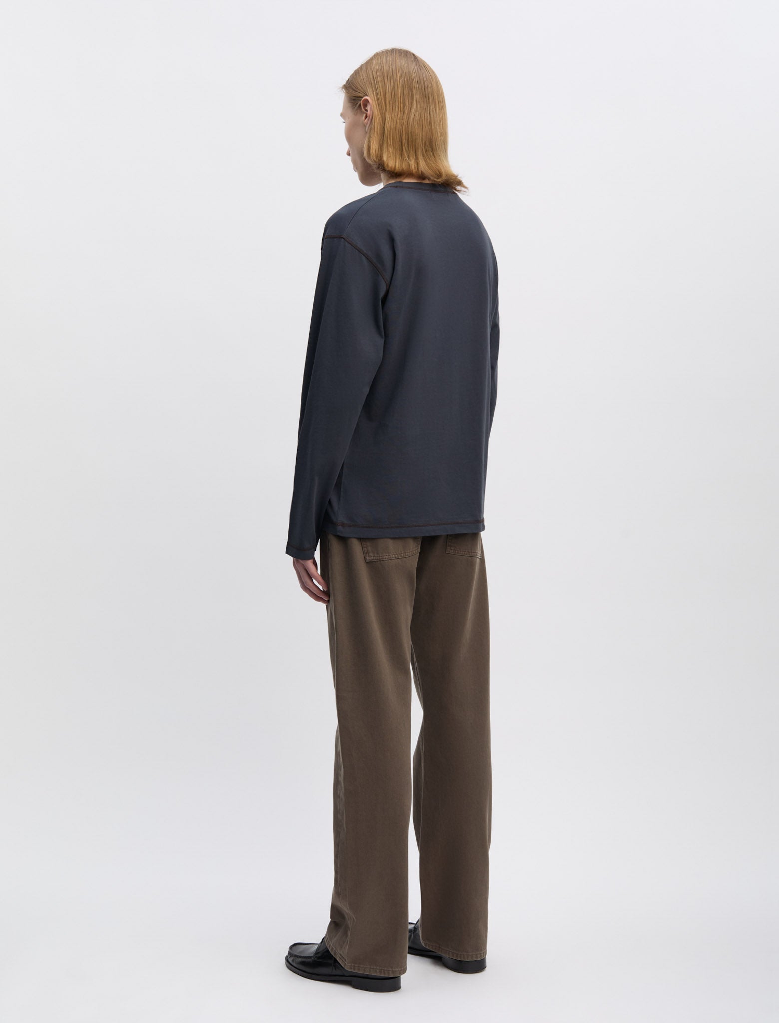 ANOTHER T-Shirt 3.0, Navy/Brown - ANOTHER ASPECT