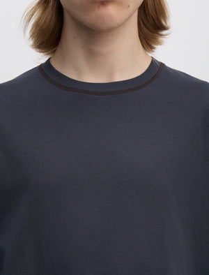 ANOTHER T-Shirt 3.0, Navy/Brown - ANOTHER ASPECT