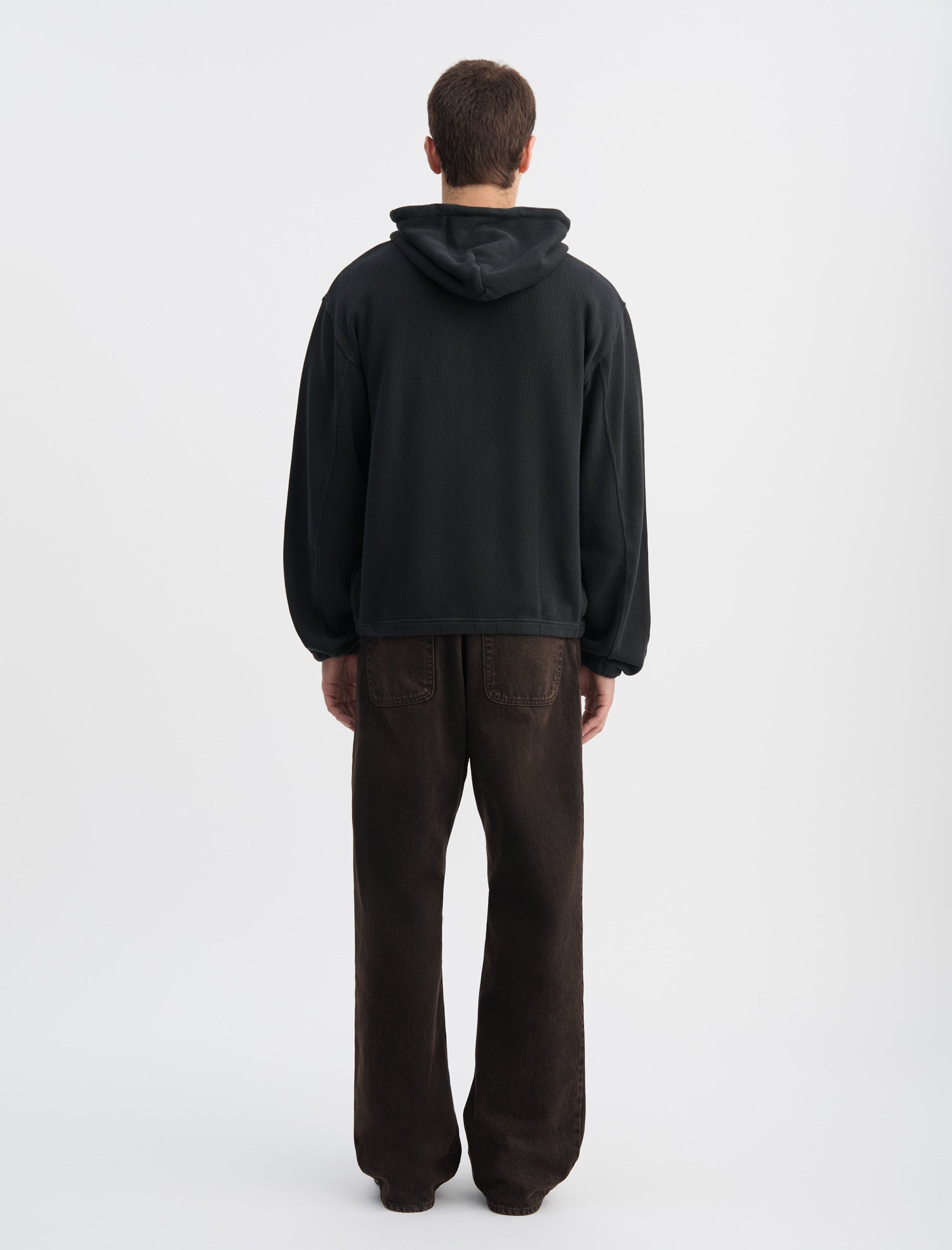 ANOTHER Zip Hoodie 1.0, Jet Black - ANOTHER ASPECT