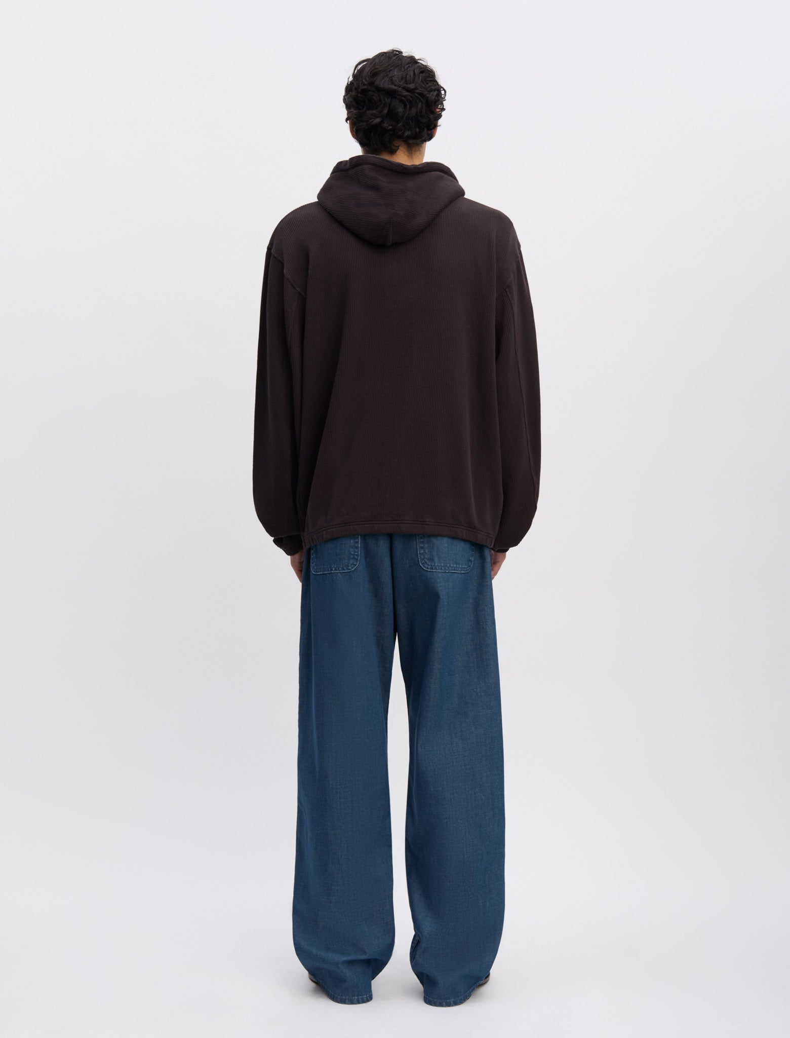 ANOTHER Zip Hoodie 1.0, Dark Brown - ANOTHER ASPECT