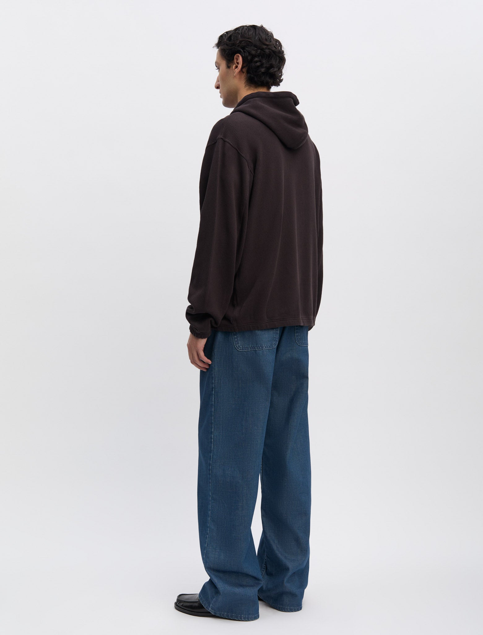 ANOTHER Zip Hoodie 1.0, Dark Brown - ANOTHER ASPECT