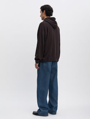ANOTHER Zip Hoodie 1.0, Dark Brown - ANOTHER ASPECT