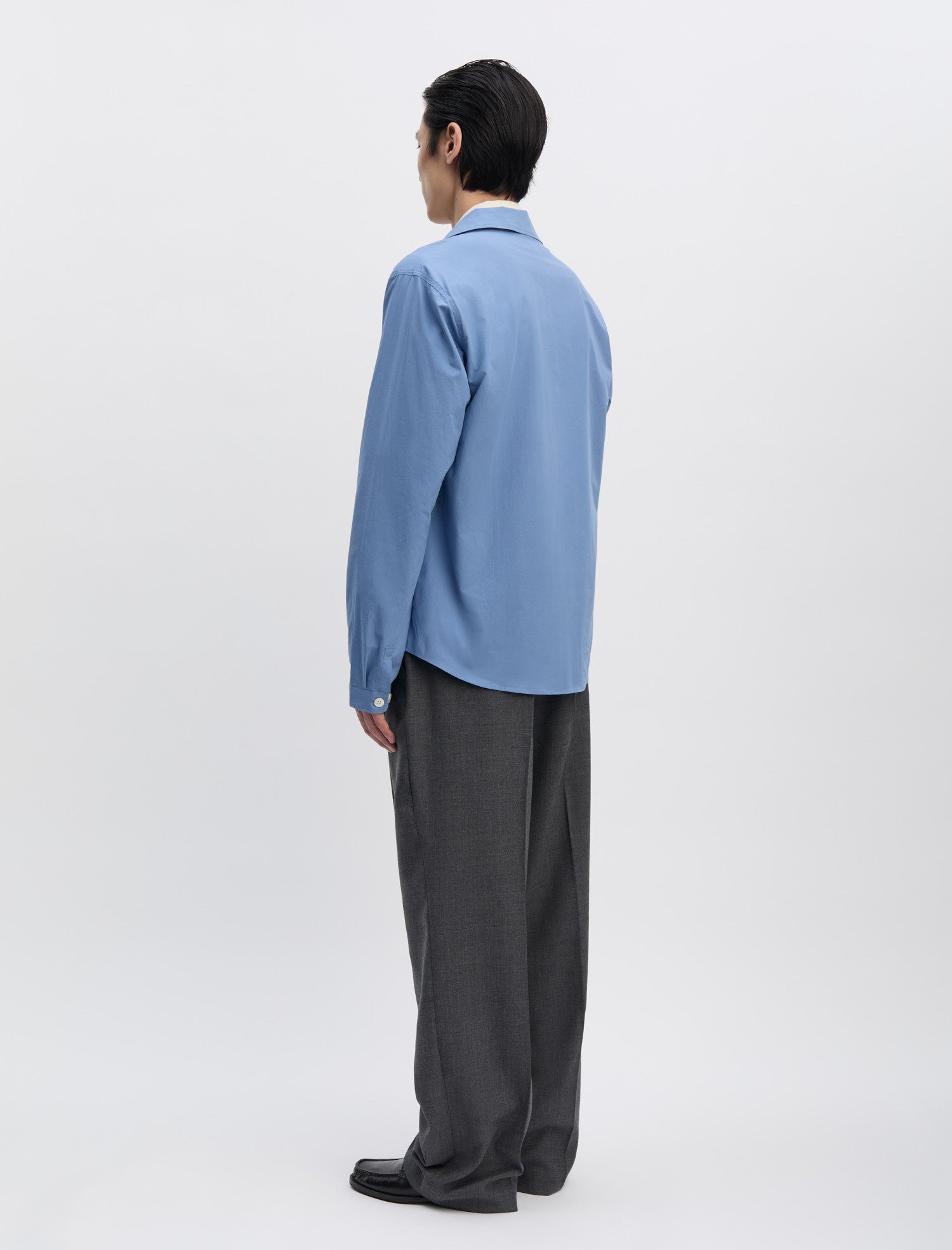 ANOTHER Zip Shirt 1.0 JPN, Ocean Blue - ANOTHER ASPECT