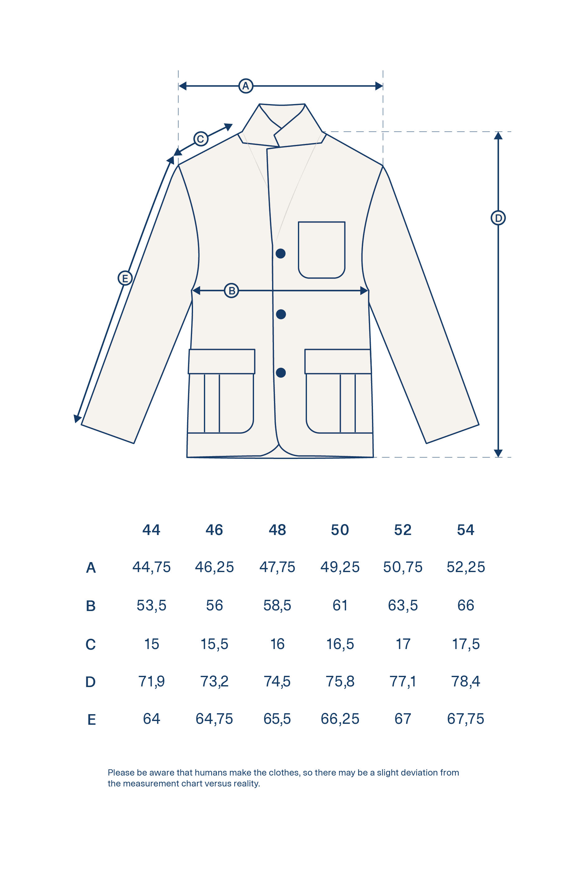 ANOTHER Jacket 2.0 JPN, Navy - ANOTHER ASPECT