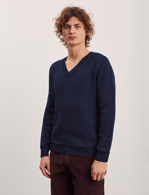 ANOTHER Sweater 3.0, Midnight Blue