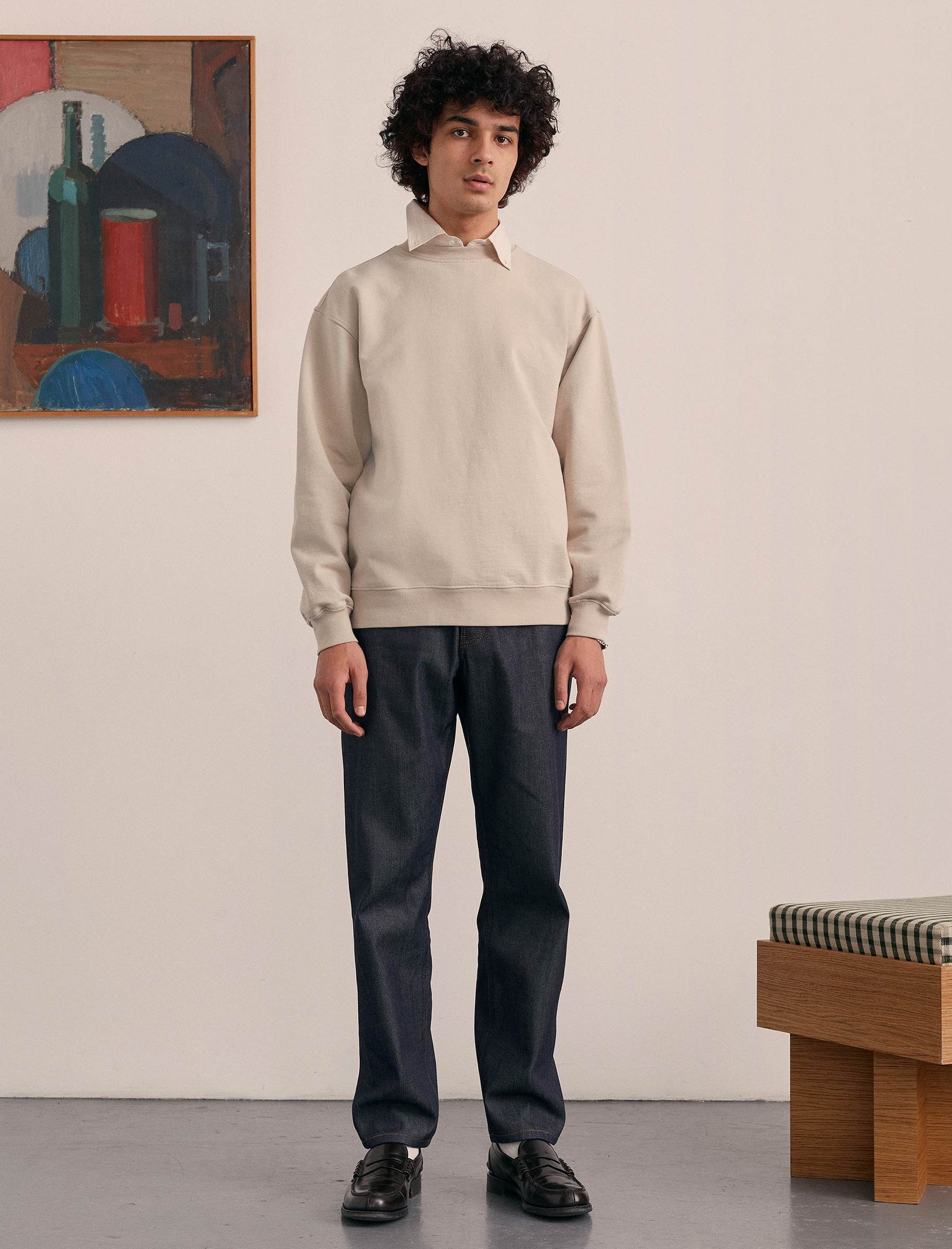 ANOTHER Sweatshirt 1.0, Silver Cloud